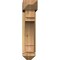 Ekena Millwork Merced Arts and Crafts Rough Sawn Bracket w/ Offset Brace, Western Red Cedar, 6"W x 22"D x 26"H BKT0604X22X26MRC03RWR - alternate 4